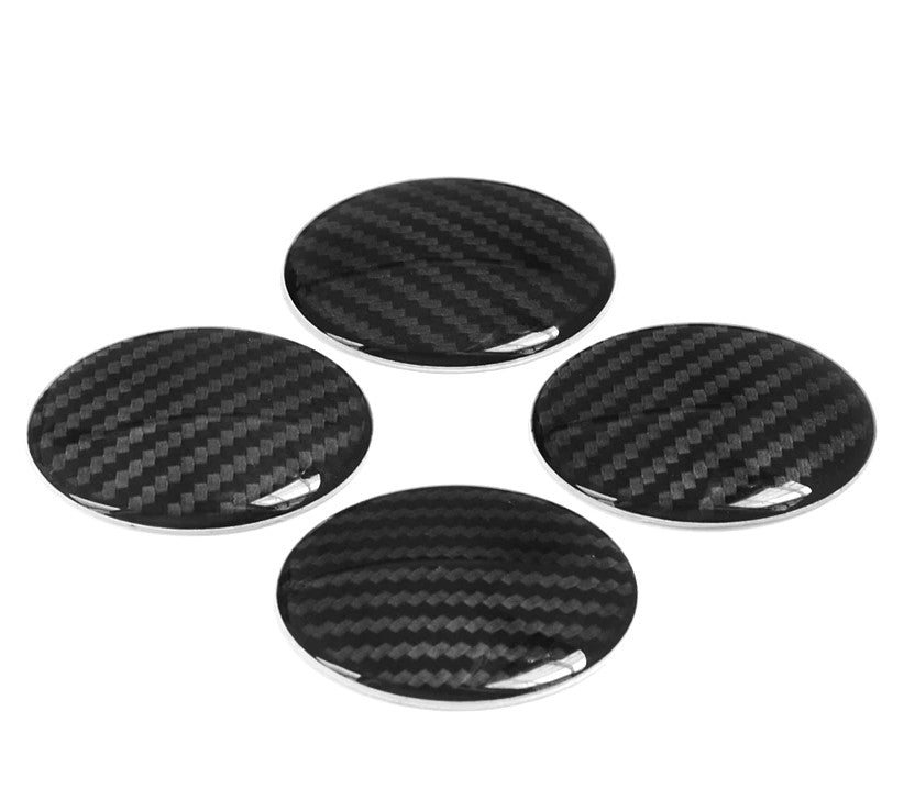 Car tire valve cover rod air dust cover, silver universal, suitable for Ford 4-piece set