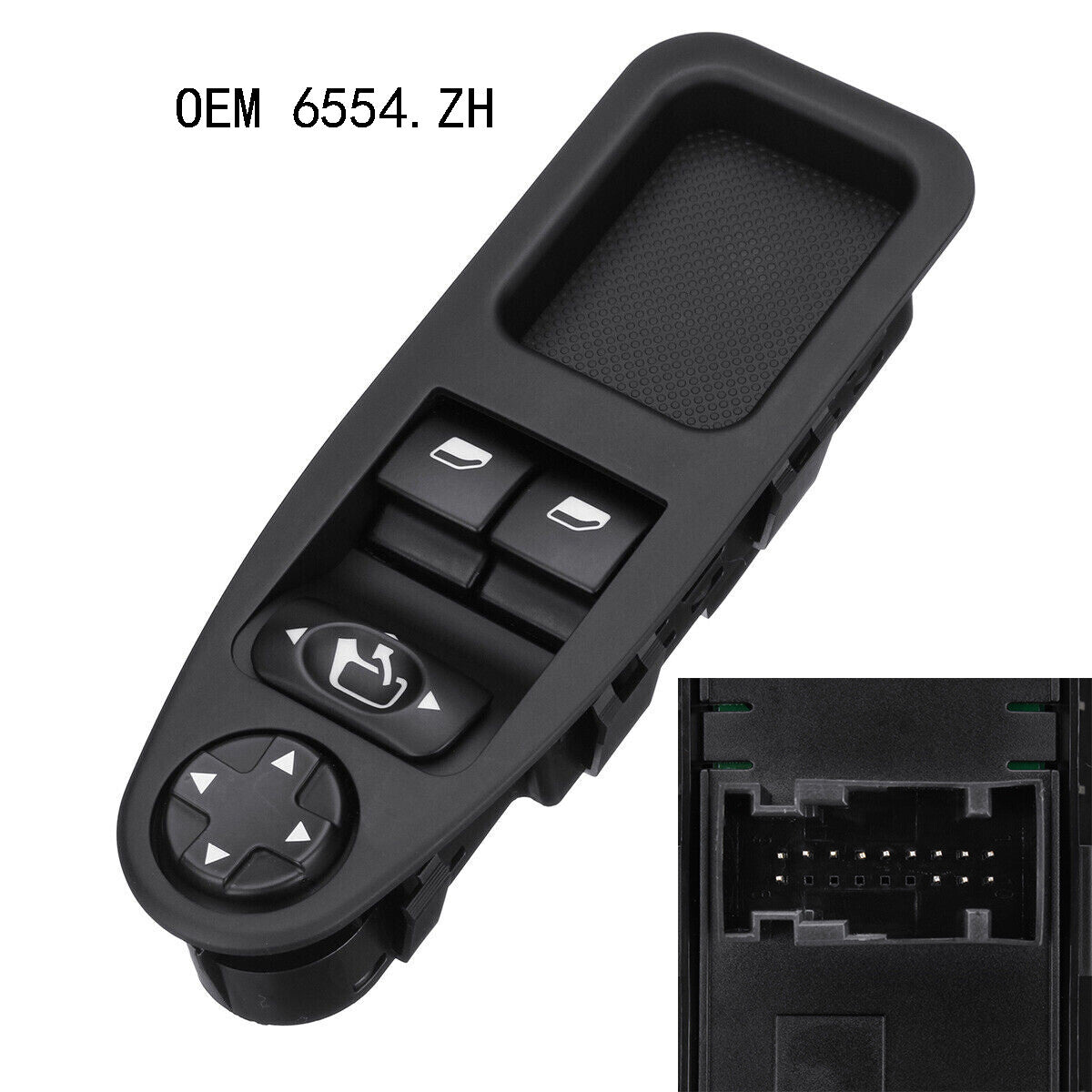 for CITROEN JUMPY for PEUGEOT EXPERT for FIAT SCUDO 6554.ZJ 6554.ZH 1 Bouton Leve Vitre
