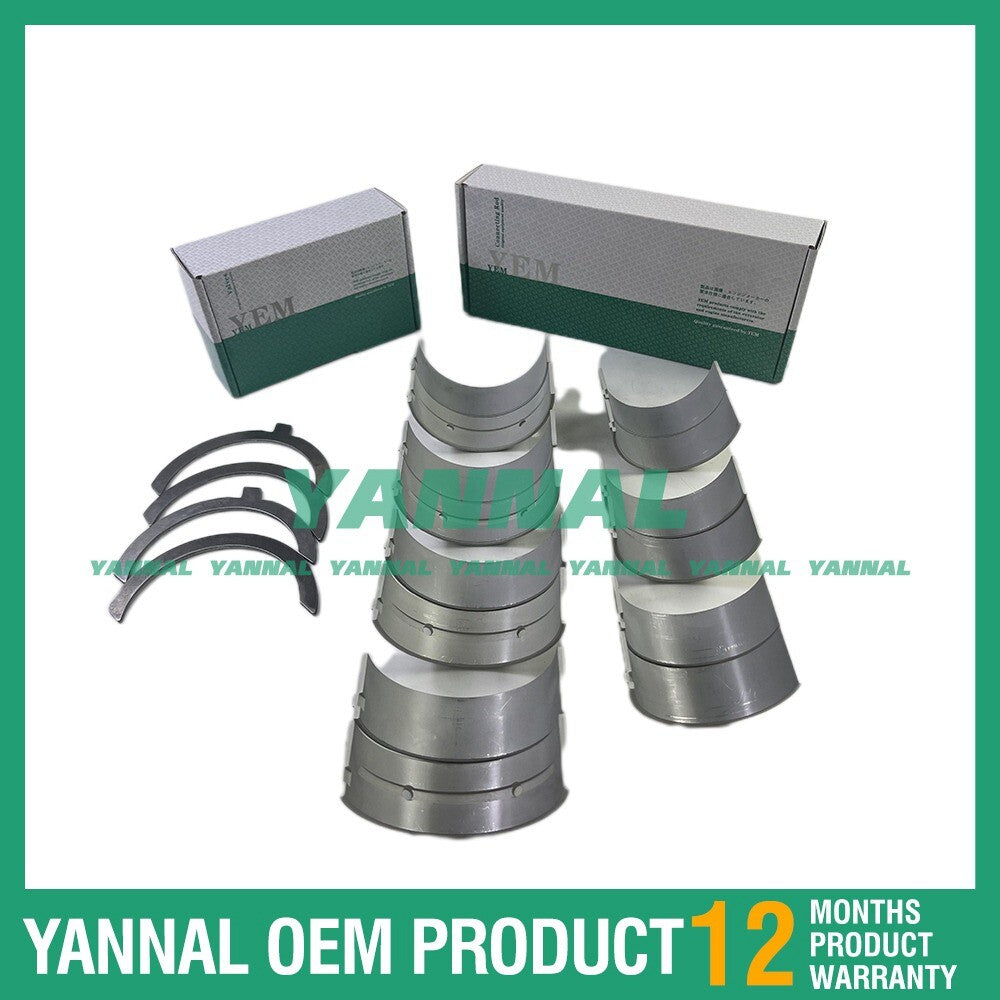 Suitable for Yanmar 3TNV84 main crankshaft and connecting rod bearing kit STD