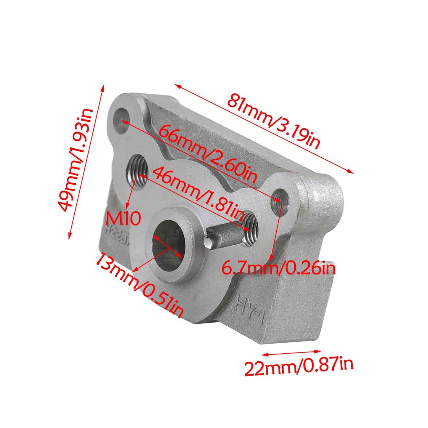 Oil Cooler Radiator Adaptor Adapter Plate 125cc 140cc PIT PRO DIRT BIKE for Lifan
