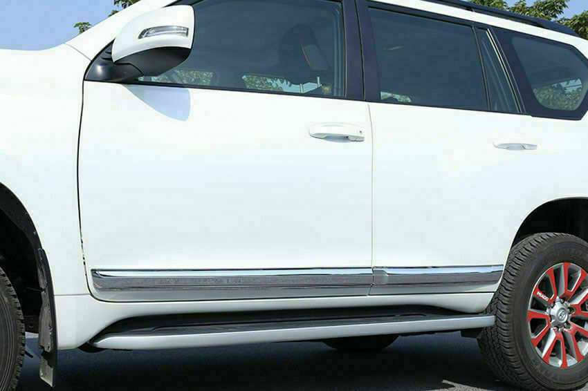 for Toyota for Land Cruiser Prado 2010-2021 Chrome Side Door Body Anticollision Trim