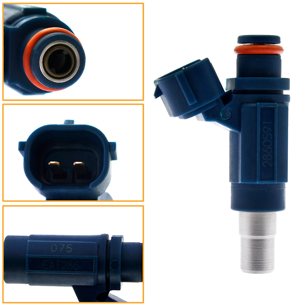 4PCS Fuel Injector 49033-0010 for Kawasaki KFX450R 2008-2014 KX450F 2009-2015