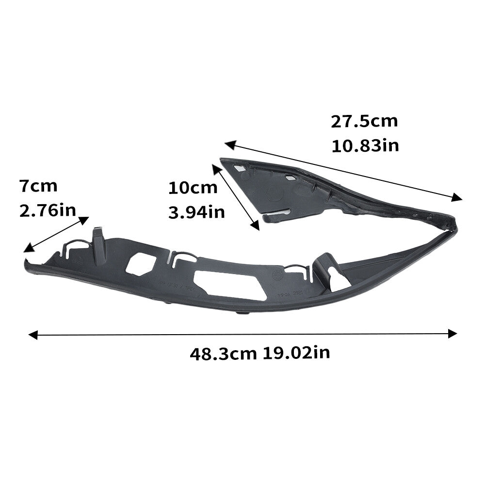 2¡Á for BMW 5 Series E60 2004-2010 Headlight Gasket Seal Lip Left+Right