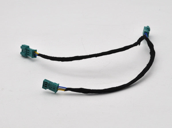 Illuminated LED AC/Radio cupholder Y-adapter splitter for BMW F30 F84 M3 M4 LCI