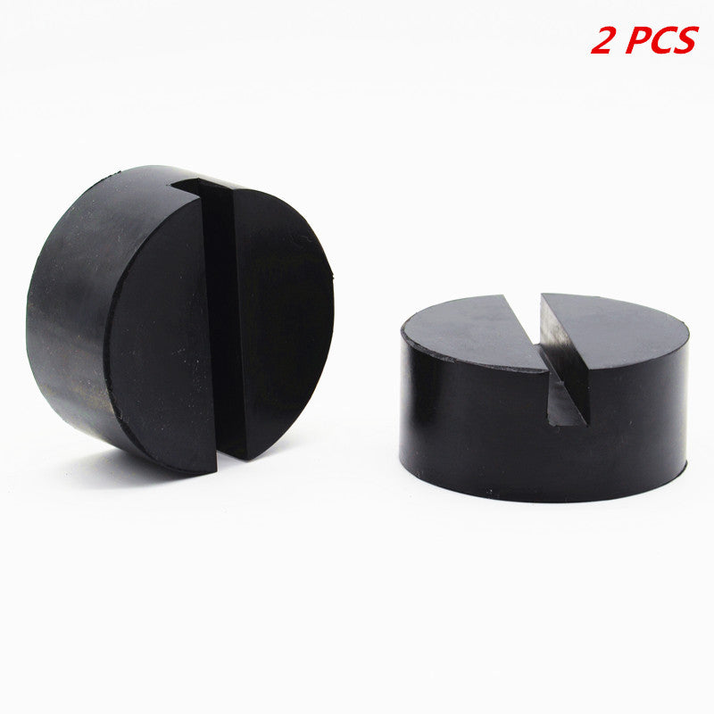 2Pcs Car Floor Jack Disk 7535mm Rubber Pad Adapter for Pinch Weld Side JACKPAD