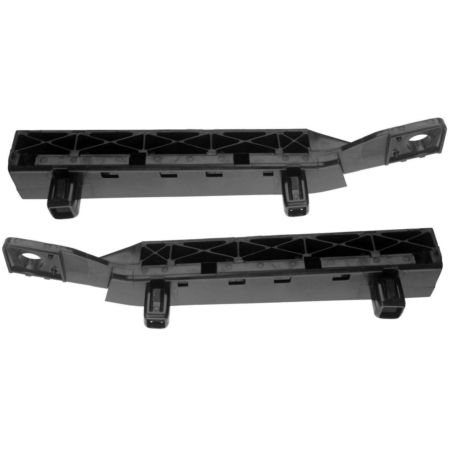1 Pair for Nissan Tiida Bumper Brackets Retainer Support Holder Front LR Side