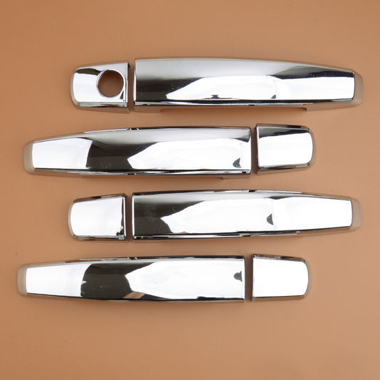 Chrome Silver Door Handle Cover Trim Decor Fit for Cadillac SRX 2010-2016
