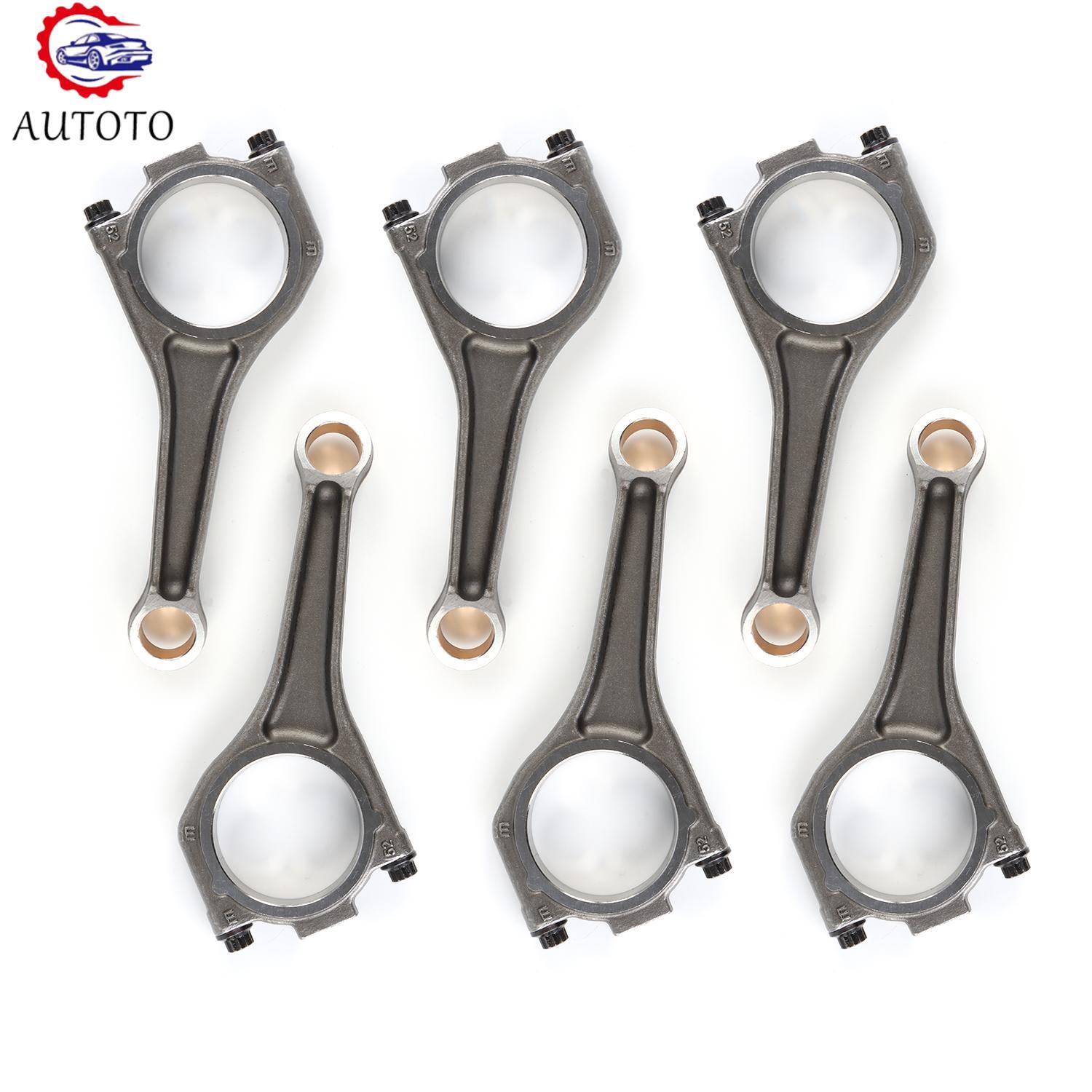 6PACK Engine Connecting Rod For 3.0L for Jaguar for Land Rover for Range Rover AJ126 V6 NEW