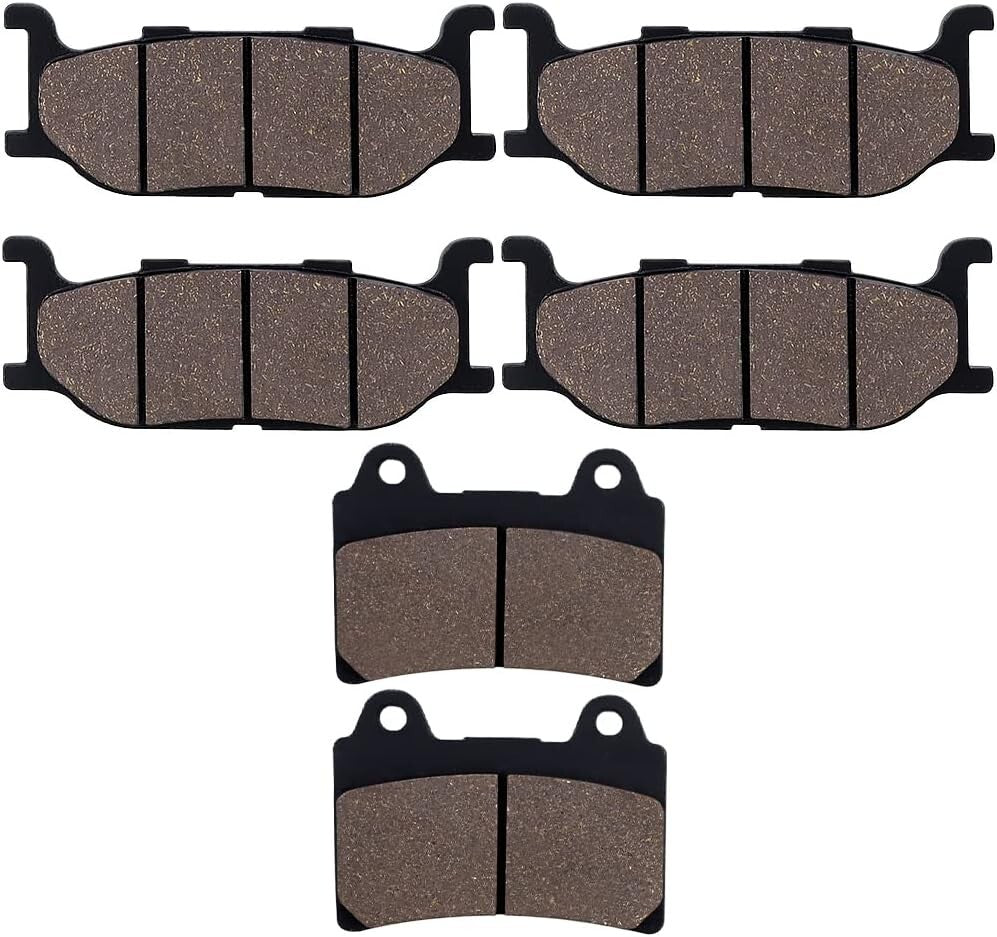 Front Rear Brake Pads for YAMAHA Roadstar 1600 XV1600 Wildstar 1999-2004 XVZ1300