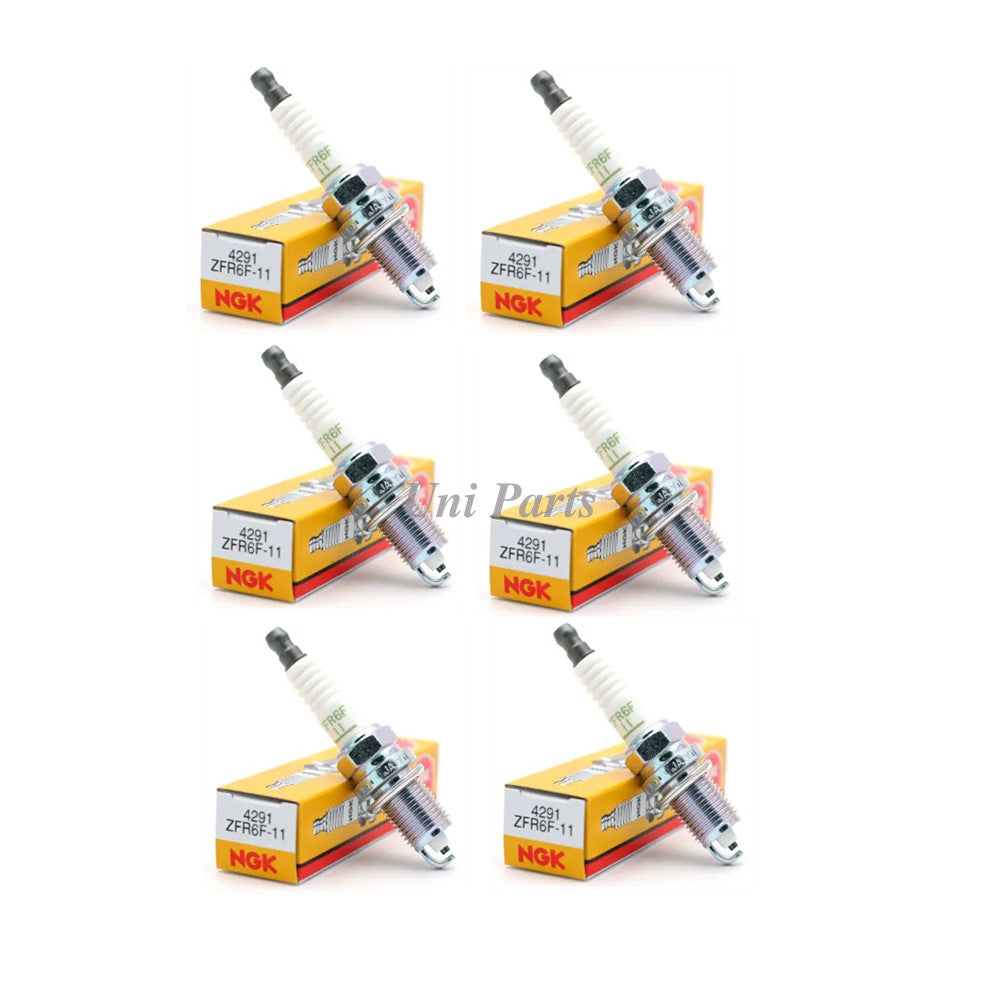 SPZFR6F11G for Dodge Dakota for Jeep Grand Cherokee 3.7L V6 6 pcs Spark Plug