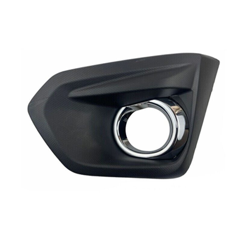 2Pcs Front Fog Light Bezel Set W/Glossy Black Trim for Subaru Impreza 2012-2014
