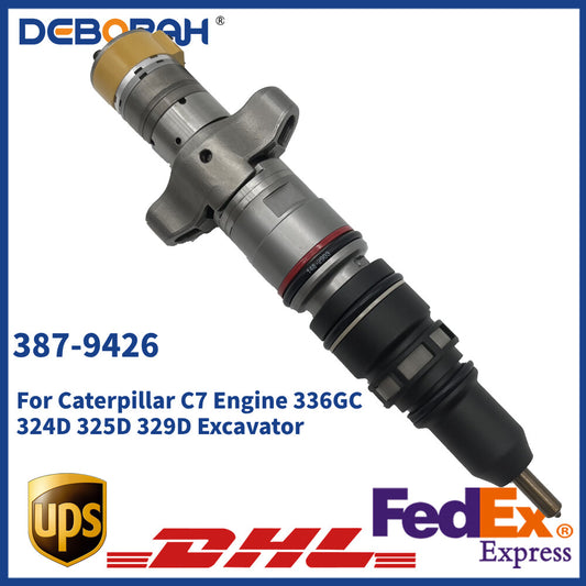 387-9426 Fuel Injector For Caterpillar C7 Engine 336GC 324D 325D 329D Excavator
