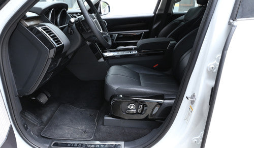 Black Car for Seat Adjust Handle Button Cover Trim for Range Rover Velar 2017-2019