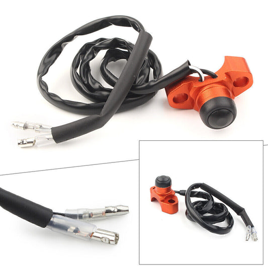 Universal CNC Engine Stop Start Kill Switch Button Fit Most Dirt Bike Quad ATV