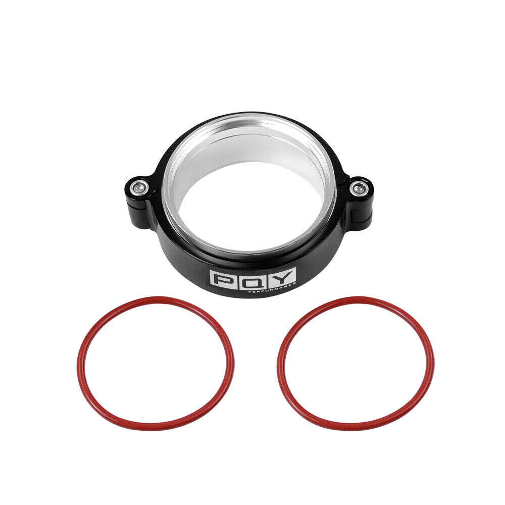 3inch 76mm Aluminum HD Clamp Intake V-band Clamp Flange Universal