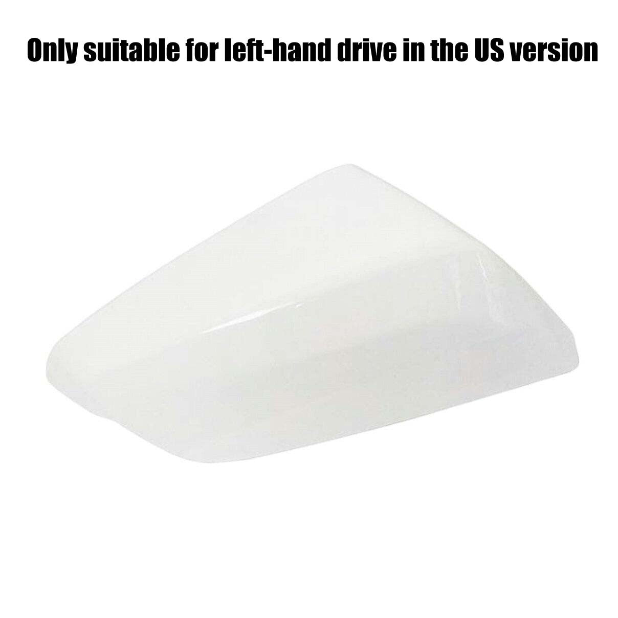 2016-2020 for Chevrolet Malibu White Passenger Side Door Wing Mirror Cover Cap For