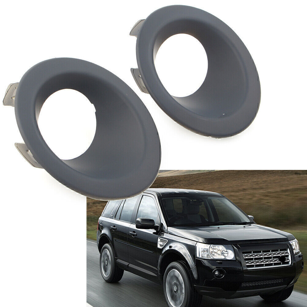 2x Front Fog Light Bezel Cover Fit 2008-2013 for Land Rover LR2
