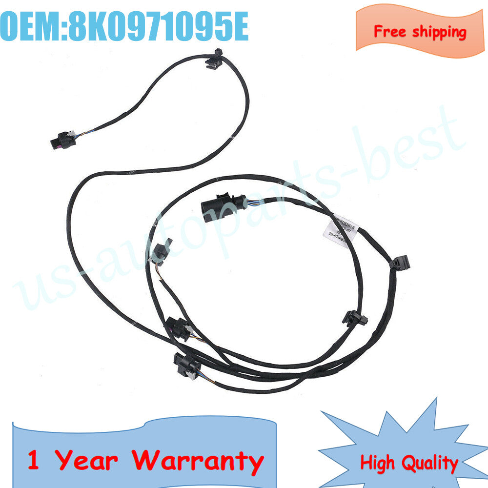 Front Bumper Parking Sensor Wiring Loom for Audi A4 B8 2013 - 2016 8K0971095E