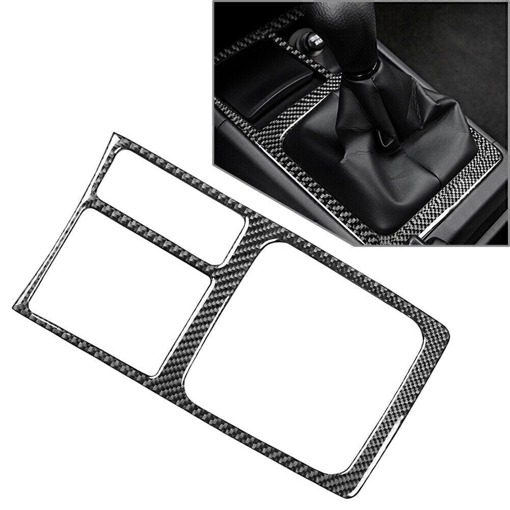 Gear Shift Box Panel Cover Trim Carbon Fiber for Mitsubishi Lancer DE for ES 200816
