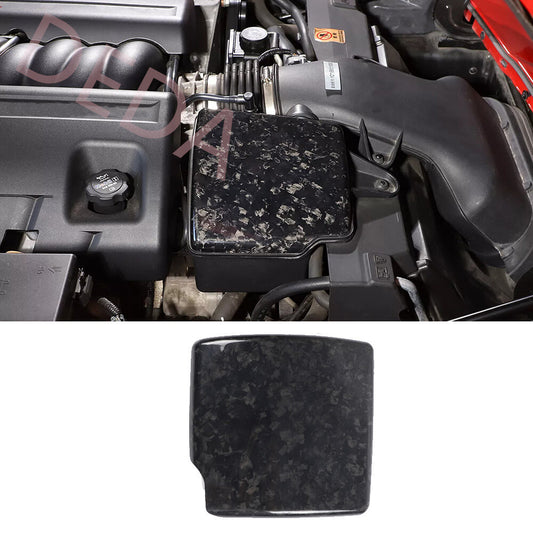 Forged Carbon Fiber Engine Air Filter Protect Panel Trim for Corvette C6 2005-13