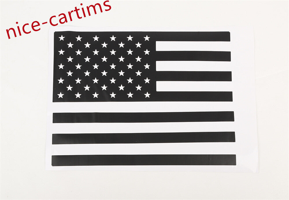 PVC Black Rear Middle Small Window Sticker Decals Cover for Dodge for Ram 1500 2009+