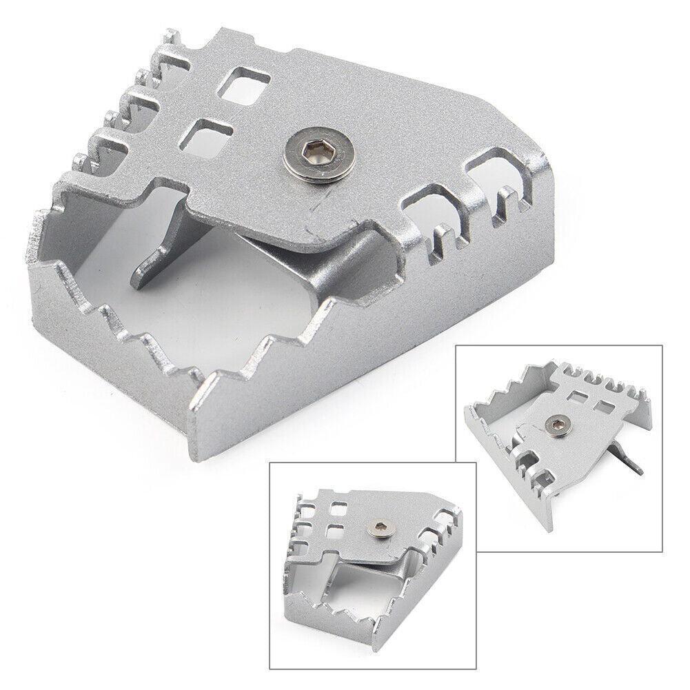 Chrome Rear Foot Brake Peg Pad Extender for BMW F650GS F700GS F800GS R1200GS LC
