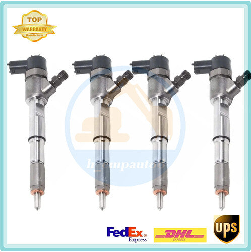 4PCS Engine Fuel Injector 0445110808 5347134 for Foton ISF2.8 ISF3.8 CN
