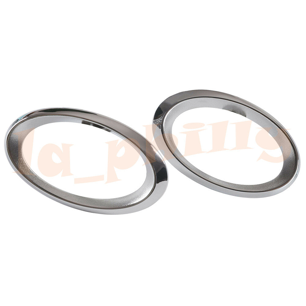 Pair Front LeftRight Bumper Fog Lamp Bezel Trim for Benz S211 W211 E-CLASS W211