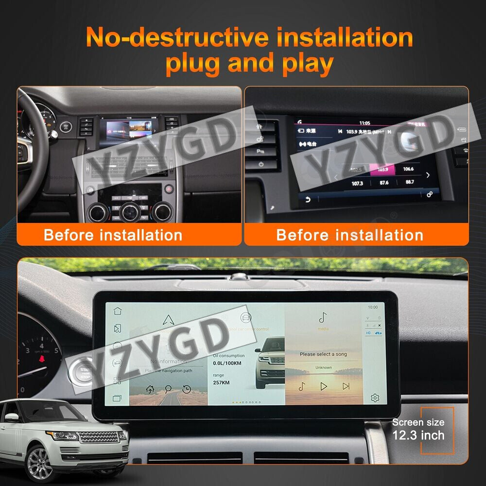 Android Car Radio Carplay for Land Rover Discovery Sport L550 2015-2019 Screen