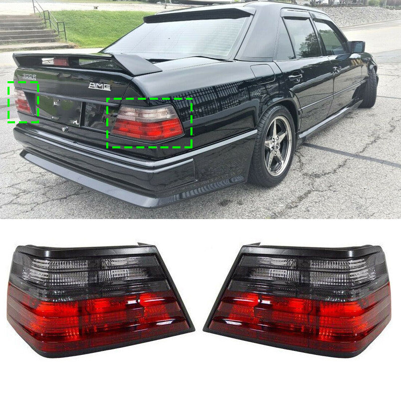 1 Pair for Mercedes Benz W124 E Class 1986 1987-1995 Rear Tail Lights Brake Lamp