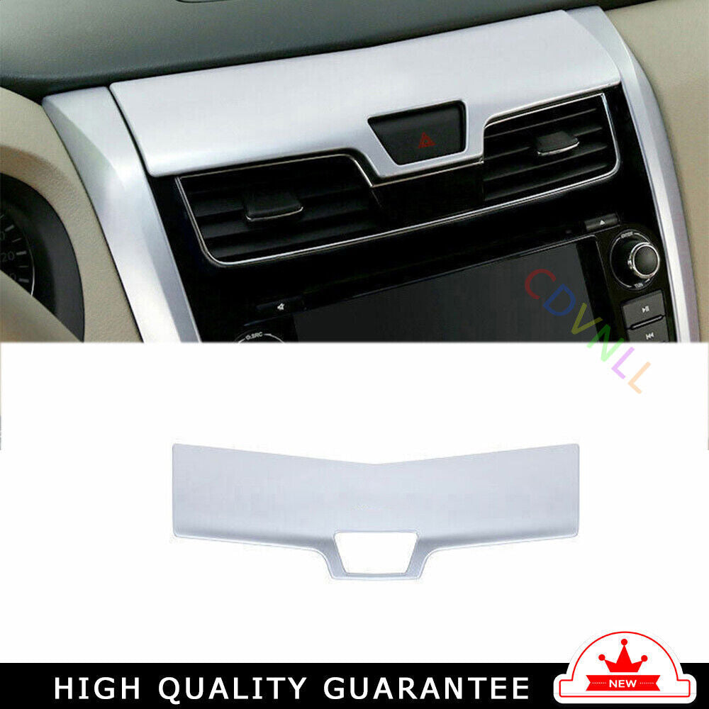 Middle Air Outlet Vent Cover Trim for Nissan Altima Teana 2013-2018 Matte Silver