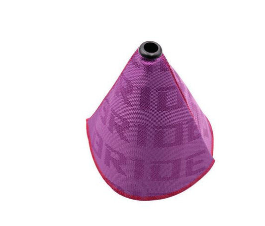 Car Gear Shift Knob Boot Racing Transmission Protective Cover, Purple, Suitable for Mitsubishi