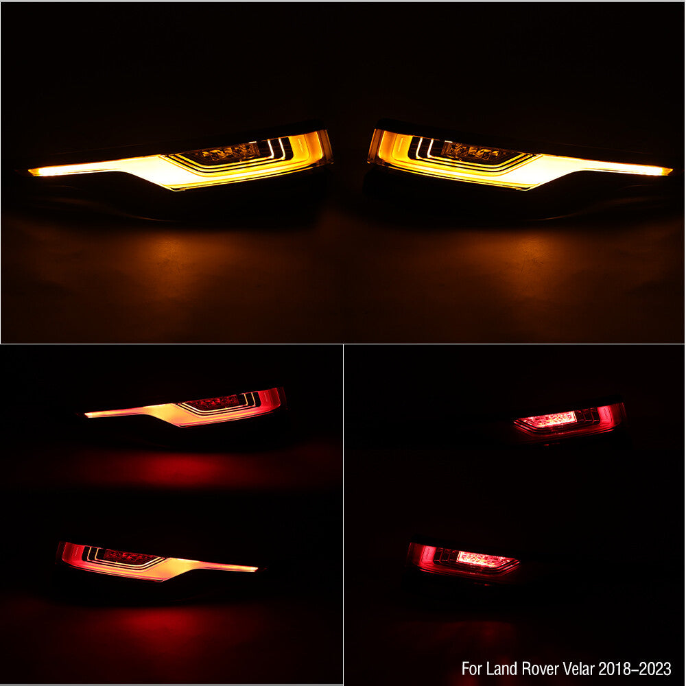 Outside LED Tail Light for Range Rover Velar 2018-2023 Rear Brake Lamp Pair Set