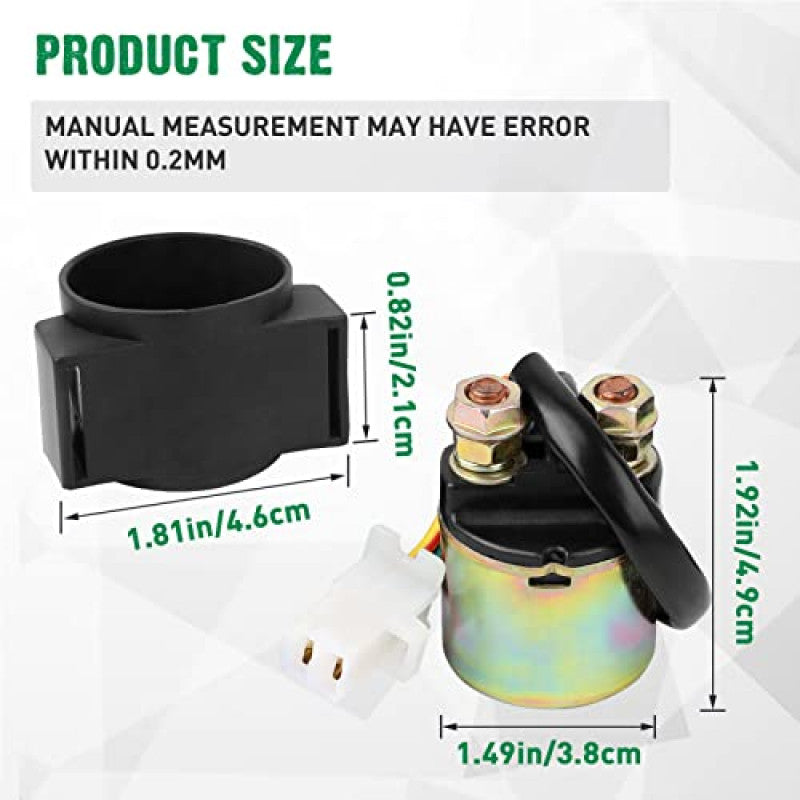 Starter Relay Solenoid For Wolverine 350 YFM350 1996-2005 Raptor80 YFM80 2002-08