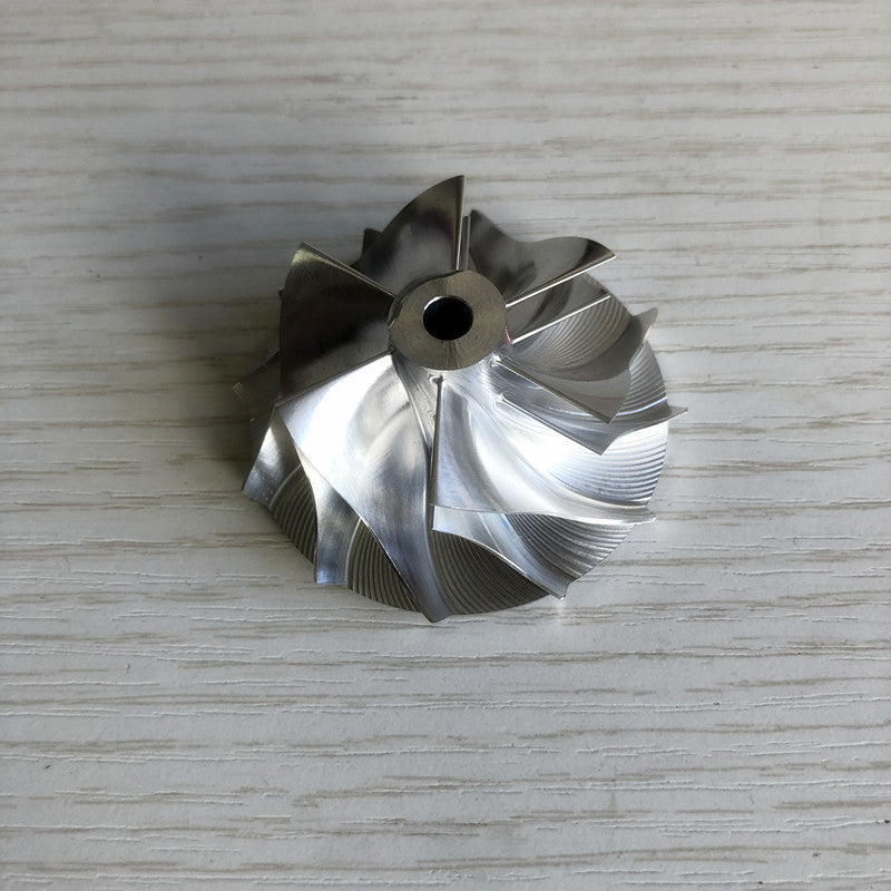TF035 14G 39.40/50.97mm 6+6 Blade Performance Billet Compressor Wheel