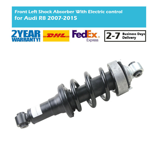 1PC Front Left Shock Strut Assembly w/Electric Fits for Audi R8 Spyder V8 2007-2015