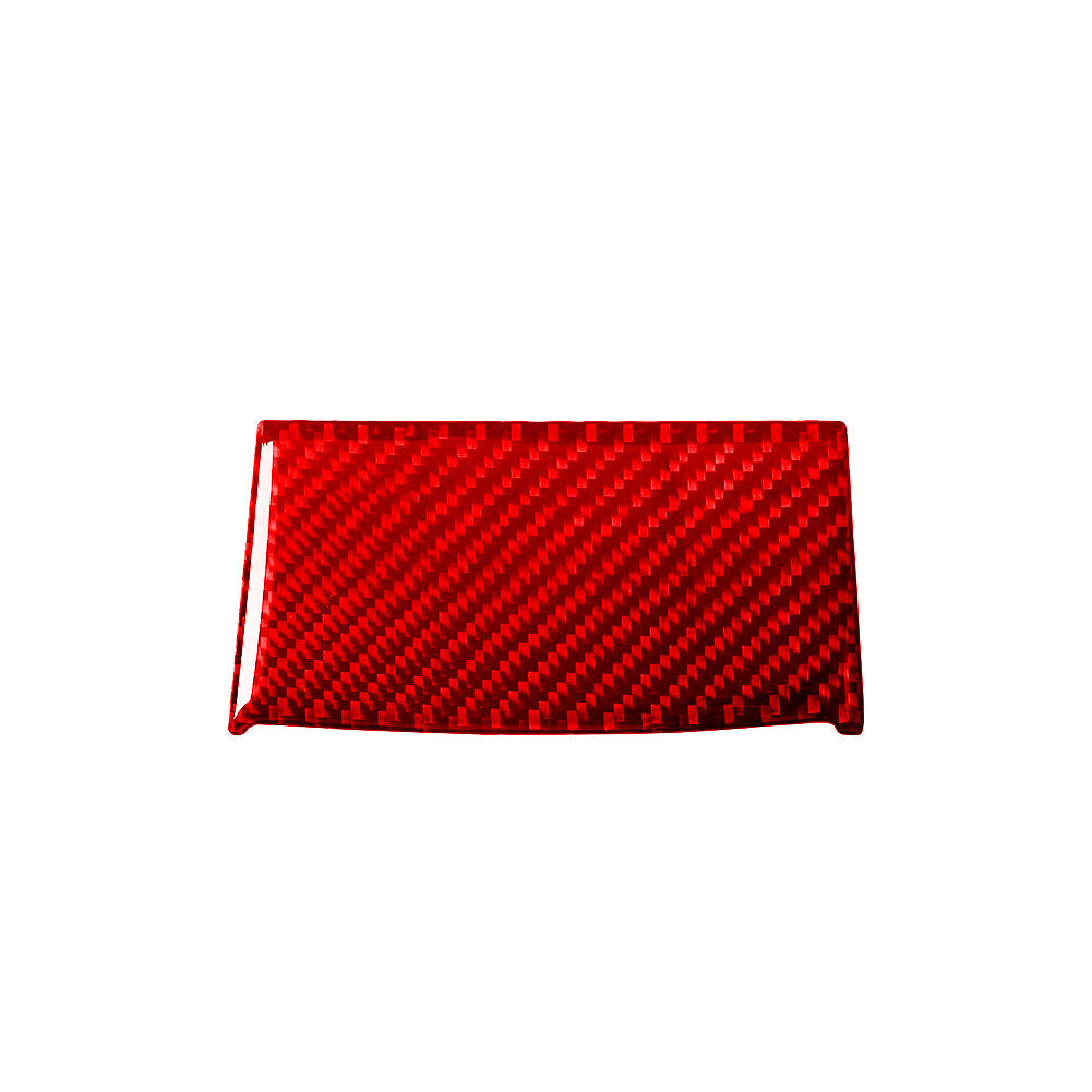 Red Carbon Fiber Console Storage Box Panel for Land Rover Discovery Sport 15-19