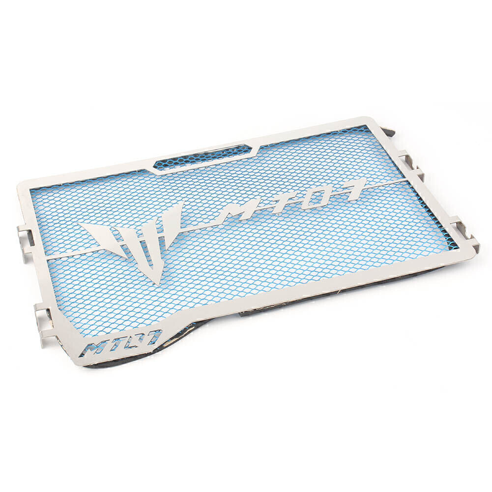 for Yamaha MT07 FZ07 2014-2017 Front Radiator Grille Guard Cover Protection Blue
