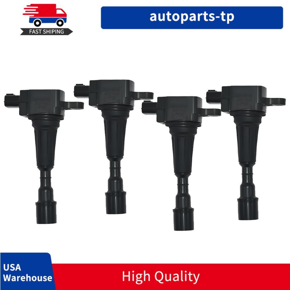 4pcs Ignition Coil ZJ01-18-100 AIC4051 AIC-4051 for Mazda 3 2003-2006 for Nissan