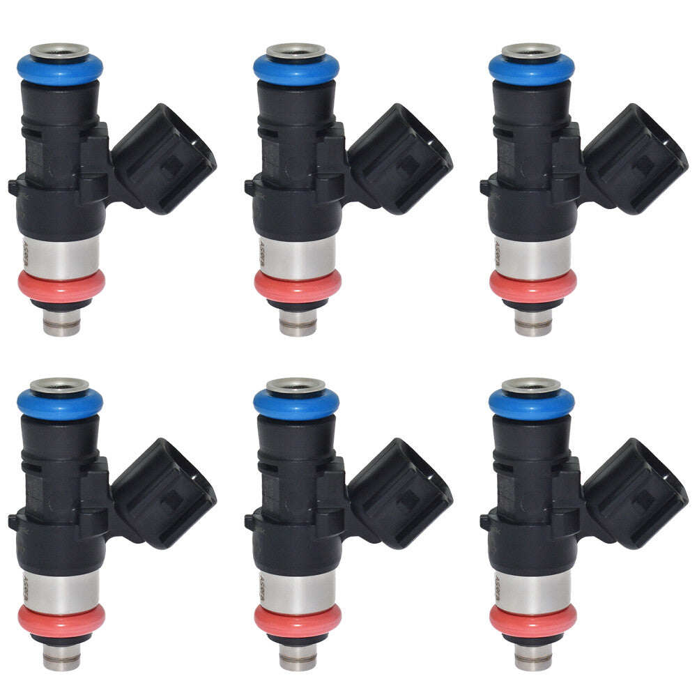 6Pcs Fuel Injectors OE 0280158189 For 2011-2017 for Dodge Grand Caravan 3.6L V6