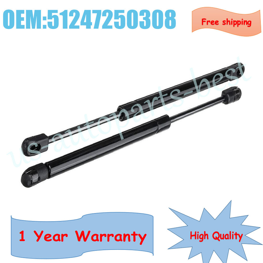 2X Rear Trunk Lid Lift Supports Struts Shocks For 1998-2006 for BMW 325i 330xi 323i