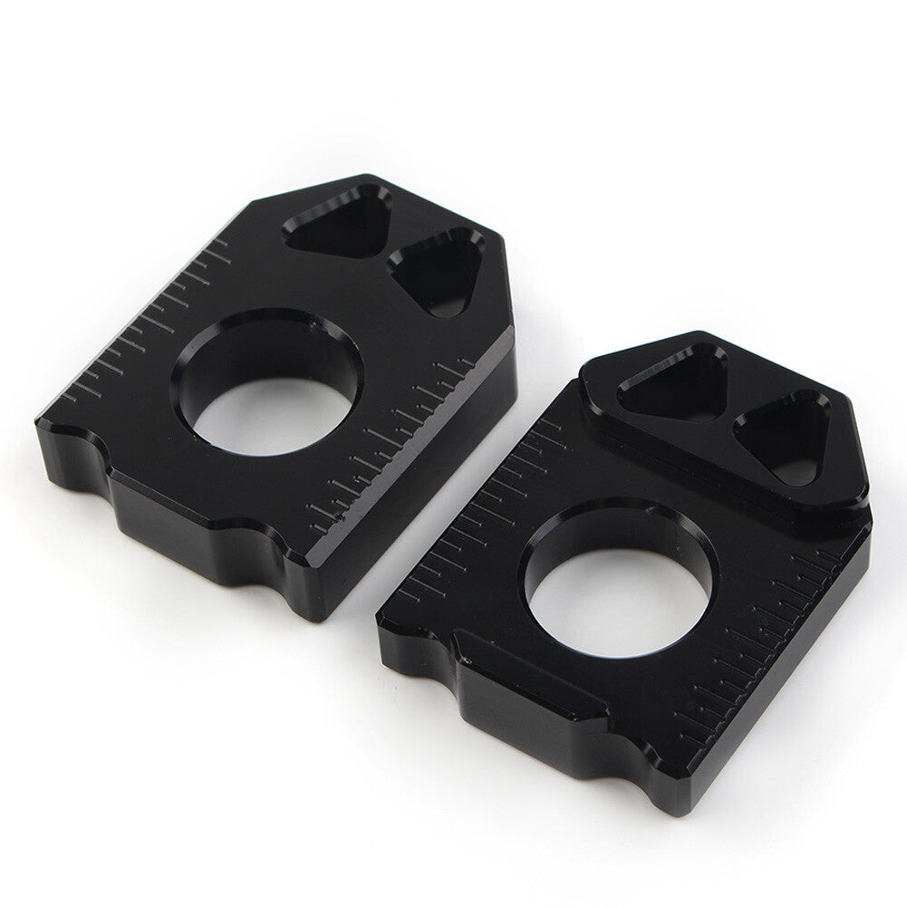 Black CNC Rear Chain Adjuster Axle Block Fit for SUZUKI DRZ400SM 2004-2015 2014 2013