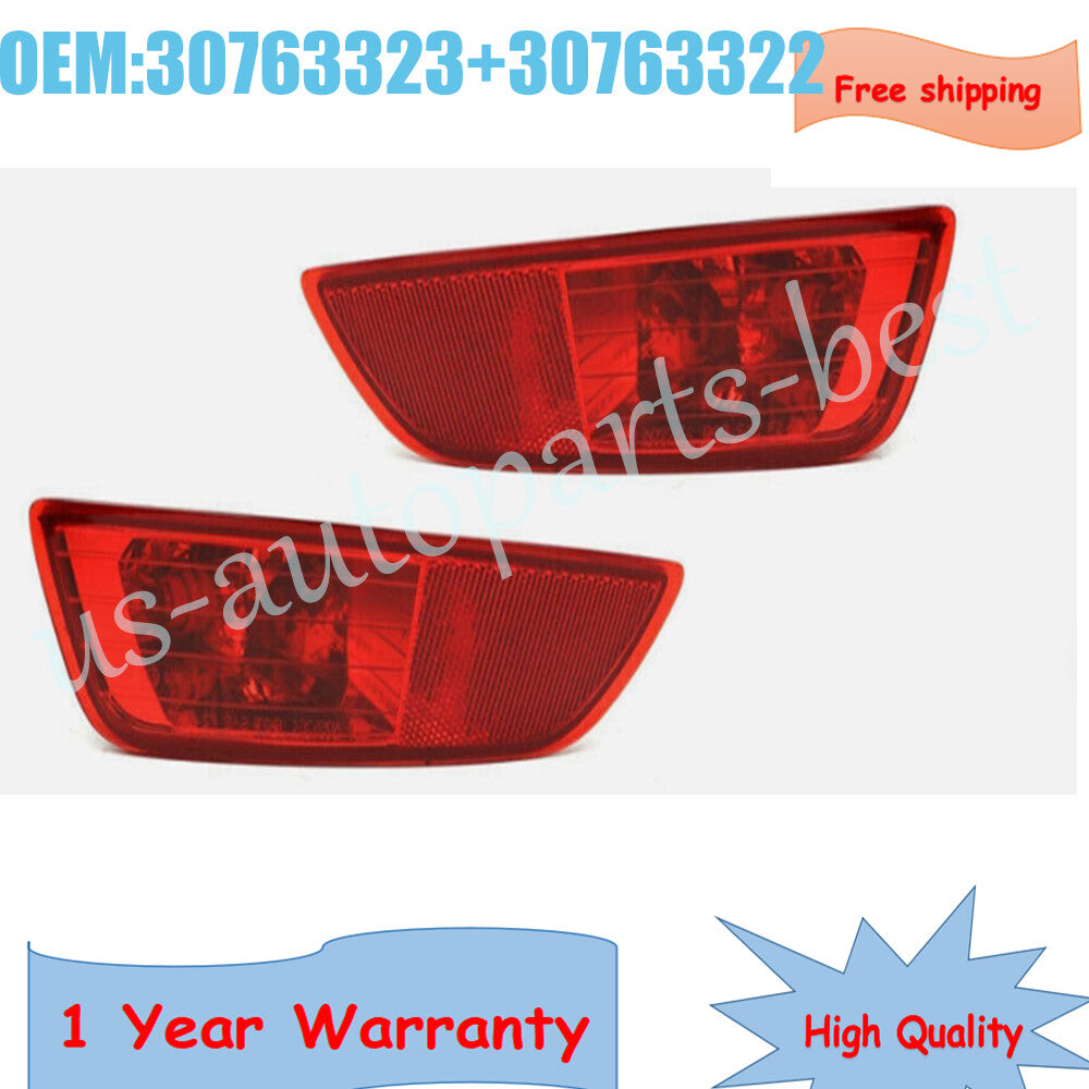 Rear LeftRight Bumper Tail Light Lamp Cover Reflector for Volvo XC60 2008-2013