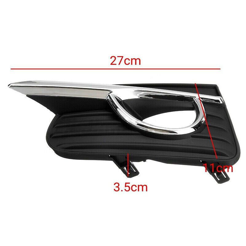 Right Fog Light Cover Chrome Fog lamp frame For 2014 2015 2016 2017 for Infiniti Q50
