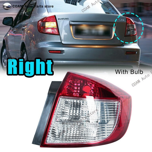 Right taillight turn signal light with bulb for Suzuki SX4 Sedan 2006 - 2012