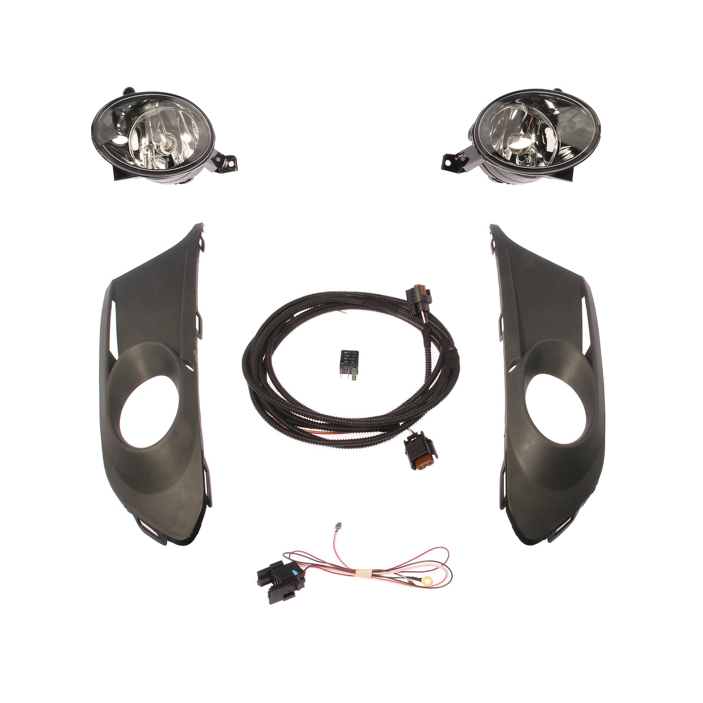 Front GrilleFog Light LampCable Set for VW for Jetta MK6 2011-2013