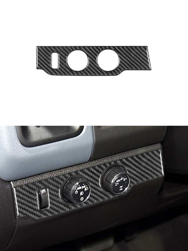 for Chevrolet Colorado for GMC for Canyon 2015-2022 Headlight Control Knob Trim Cover