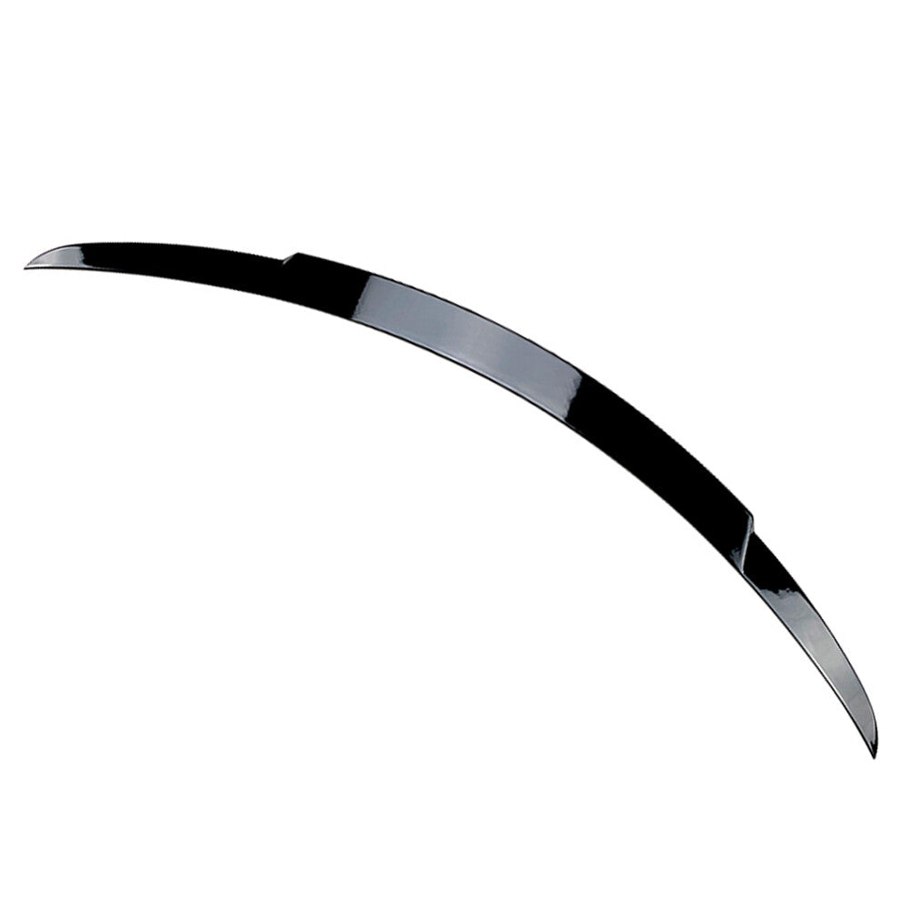 Rear Trunk Spoiler Lip Wing Black for Benz C-Class W205 C63 4 Door Sedan 2015-21