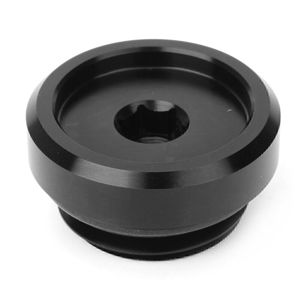 for Yamaha YZF R6S R3 R125 R1 600R R1M CNC Engine Oil Filler Plug Cap BLK Motor