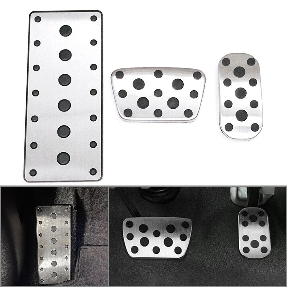 Stainless Steel Foot Rest Brake Gas Pedal Cover for Toyota for Land Cruiser Prado